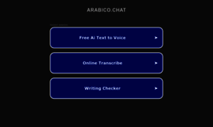 Arabico.chat thumbnail