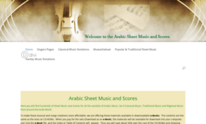 Arabicsheetmusicandscores.com thumbnail