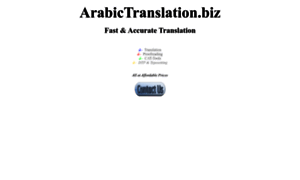 Arabictranslation.biz thumbnail