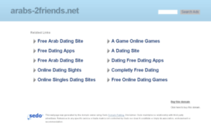 Arabs-2friends.net thumbnail