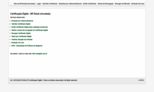 Aracertcon.acsoluti.com.br thumbnail