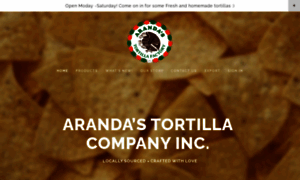 Arandastortillacompany.com thumbnail