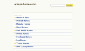 Aranya-homes.com thumbnail