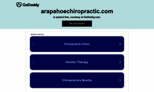 Arapahoechiropractic.com thumbnail