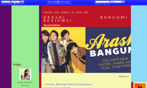 Arashi-bangumi.dreamwidth.org thumbnail