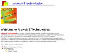 Arawak-e-tech.com thumbnail