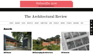 Arawards.architectural-review.com thumbnail