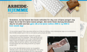 Arbeide-hjemme.com thumbnail