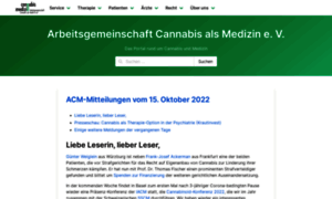 Arbeitsgemeinschaft-cannabis-medizin.de thumbnail