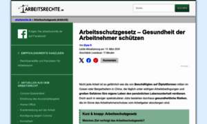 Arbeitsschutzgesetz.org thumbnail