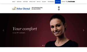 Arbor-dental.com thumbnail