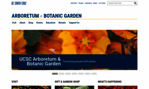 Arboretum.ucsc.edu thumbnail
