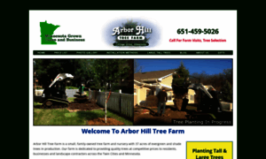 Arborhilltreefarm.com thumbnail