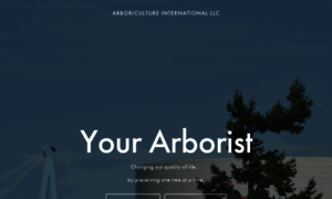 Arboriculture.international thumbnail