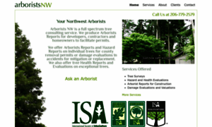 Arboristsnw.com thumbnail