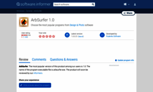 Arbsurfer.software.informer.com thumbnail