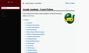 Arcade-book.readthedocs.io thumbnail