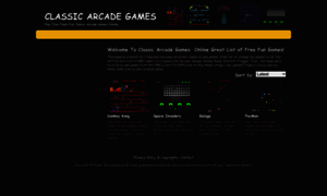 Arcadegamesclassic.net thumbnail