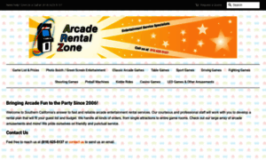 Arcaderentalzone.com thumbnail