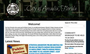Arcadia-fl.gov thumbnail