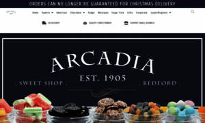 Arcadiasweetshop.com thumbnail