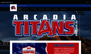 Arcadiatitansfootball.com thumbnail