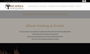 Arcafricahuntingsafaris.co.za thumbnail