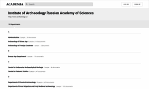 Archaeolog-ru.academia.edu thumbnail