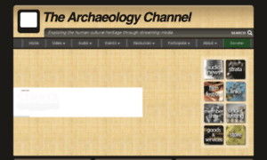 Archaeologychannel.com thumbnail