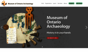 Archaeologymuseum.ca thumbnail