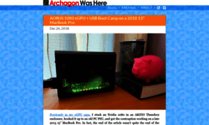 Archagon.net thumbnail