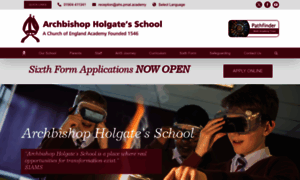 Archbishopholgates.academy thumbnail