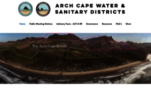 Archcapewater.org thumbnail