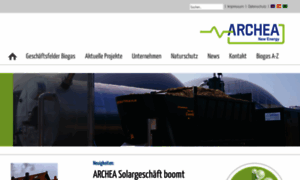 Archea-biogas.de thumbnail