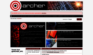 Archer.ac.uk thumbnail