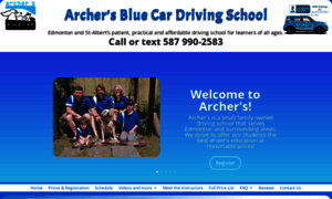 Archersbluecar.ca thumbnail