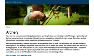 Archery-online.com thumbnail