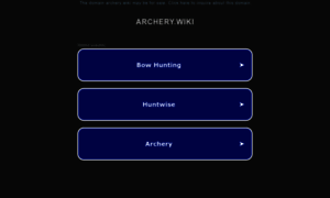Archery.wiki thumbnail