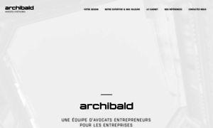 Archibald-avocats.com thumbnail