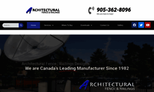 Architecturalfenceandrailings.ca thumbnail