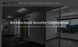 Architecturalsecuritycorp.com thumbnail