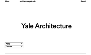 Architecture.yale.edu thumbnail