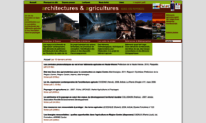 Architectures-agricultures.caue45.eu thumbnail