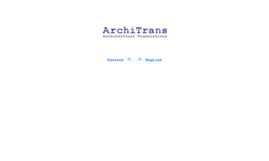 Architrans.de thumbnail