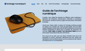 Archivage-numerique.fr thumbnail