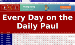 Archive.dailypaul.com thumbnail