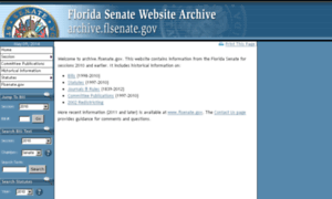 Archive.flsenate.gov thumbnail