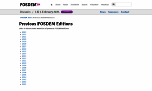 Archive.fosdem.org thumbnail