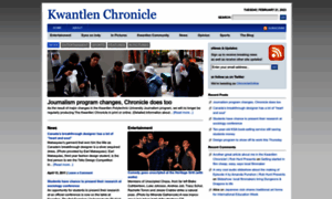 Archive.kwantlenchronicle.ca thumbnail
