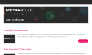 Archive.mediaveille.com thumbnail